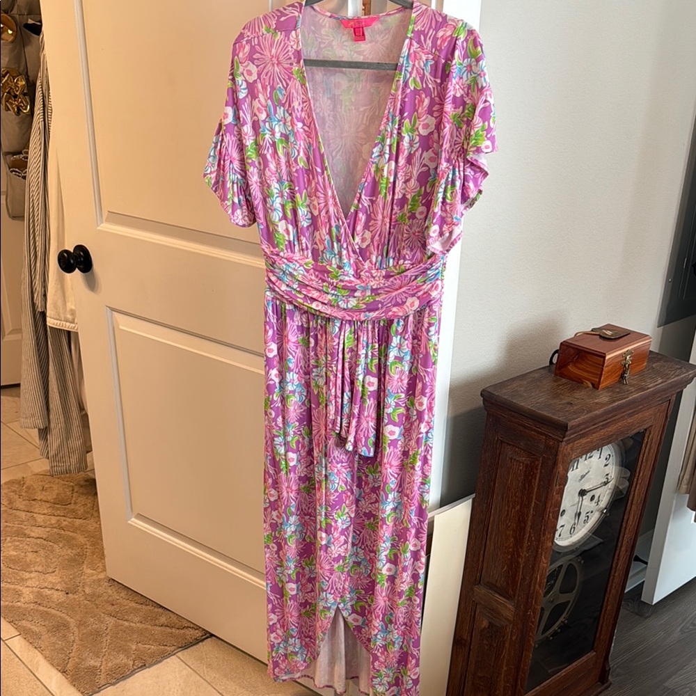 Lilly Pulitzer  Pink Maxi Dress